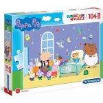 Clementoni 23735 Supercolor Prasárko Peppa 104 dílků – Zboží Mobilmania