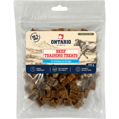 Ontario Pure Nature hovězí jícen plochý sušený 100 g – Hledejceny.cz
