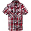 Brandit košile Roadstar shirt 1/2 sleeve červená