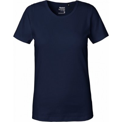 Silnější dámské organické tričko Neutral z úpletu Interlock modrá námořní