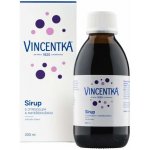 Vincentka Sirup s jitrocelem a mateřídouškou 200 ml – Hledejceny.cz