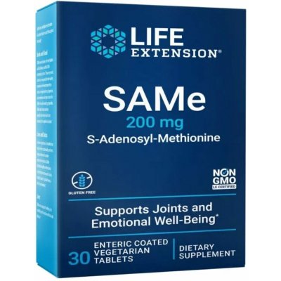 Life Extension SAMe 200 mg 30 tablet – Hledejceny.cz