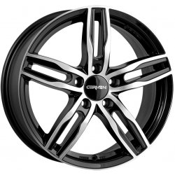 Carmani 14 7,5x17 5x115 ET42 black polished