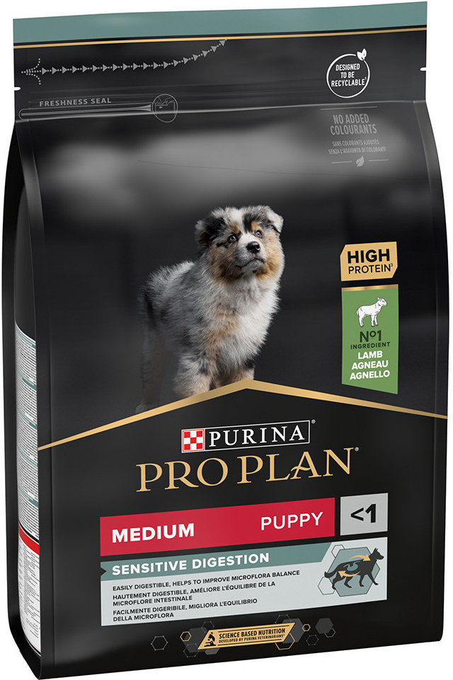 Pro Plan Medium Puppy Sensitive Digestion jehněčí 2 x 3 kg