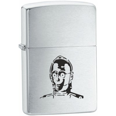 Zippo C-3PO Brúsený chróm – Hledejceny.cz