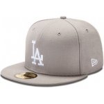 New Era 5950 Mlb Basic Los Angeles Dodgers Gray White Los Angeles Dodgers 10015828 – Zboží Mobilmania