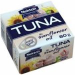 Nekton Tuňák ve slunečnicovém oleji celý 80 g – Zboží Dáma