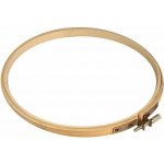 Vyšívací kruh dřevěný Ø14,5 cm 1 bambus světlý – Zbozi.Blesk.cz