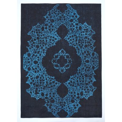 Carpet Decor Magic Home Print ORNAMENT Blue