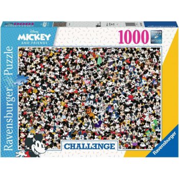 RAVENSBURGER Challenge: Mickey Mouse 1000 dílků