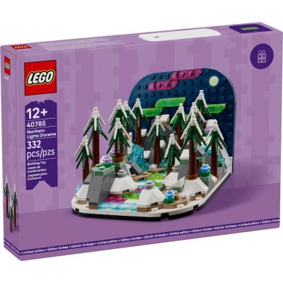 LEGO® Icons™ 40785 Diorama Polární záře – Zboží Živě