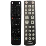 Dálkový ovladač Emerx Náhradní pro Set-top box pro O2 TV IP4.tv EVO4-T pro seniory – Zboží Živě
