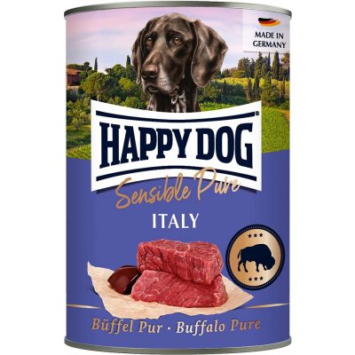 Happy Dog Büffel Pur Italy buvolí 24 x 400 g