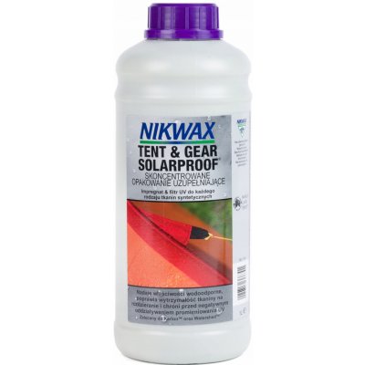 Nikwax Impregnace na stany Tent & Gear SolarProof 1000 ml – Zboží Mobilmania