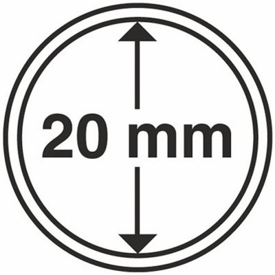 LEUCHTTURM Bublinky na mince10 ks Ø 20 mm – Sleviste.cz