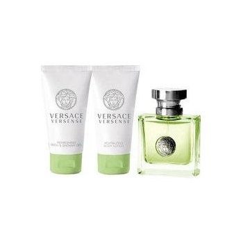 Versace Versense EDT 50 ml + tělové mléko 50 ml + sprchový gel Versense 50 ml dárková sada