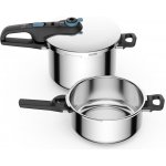 Tefal Secure Trendy P2584301 4 + 6 l nerez – Sleviste.cz