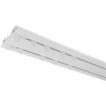 KovovégarnýžeCZ Kolejnice Valencia bílá lesklá 251-300cm, nacvakávací jezdec s háčkem – Zboží Mobilmania