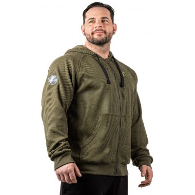 Legal Power Mikina Zip LpLimits Boston Khaki