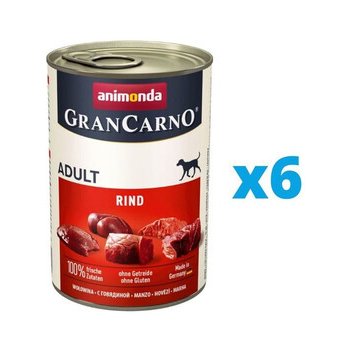 Animonda Gran Carno Adult hovězí 6 x 400 g