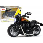 LEAN Toys Champion Motorcycle Black Drive Pull-Back Sound Lights 1:14 – Hledejceny.cz