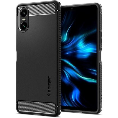 Spigen Rugged Armor Matte Black Sony Xperia 10 VI ACS08298 – Zbozi.Blesk.cz