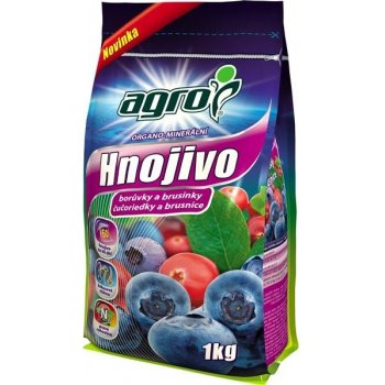 Agro Organominerální hnojivo borůvky a brusinky 1 kg