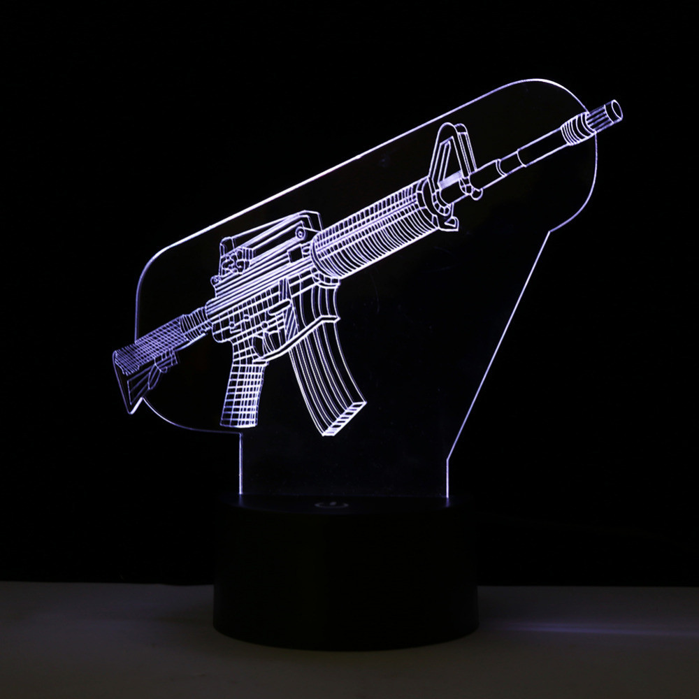 Beling Dětská lampa M16 A4 7 barevná S9117