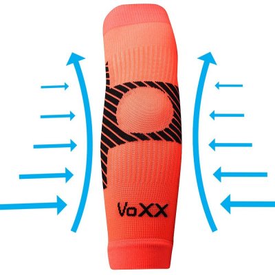 VoXX Protect kompresní návlek koleno neon oranžová 1 ks – Zboží Mobilmania