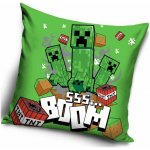 Carbotex Velurový polštář Minecraft motiv Creeper Boom 40x40 – Hledejceny.cz