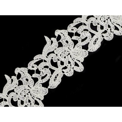 Vyšívaná krajka šíře 70-75 mm Varianta: 16 krémová nejsvět., Balení: 1 m 40176/103292/208775 – Hledejceny.cz