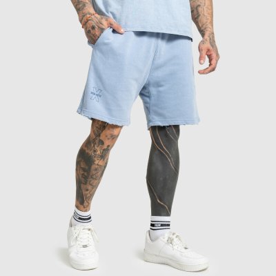 Iron Aesthetics Pánské kraťasy X Washed modré – Hledejceny.cz