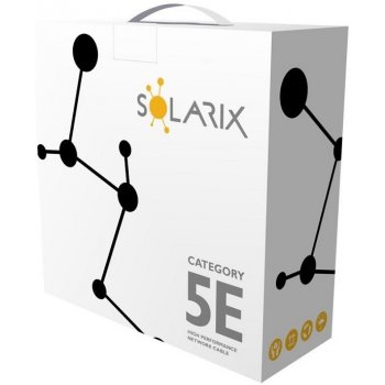 Solarix SXKD-5E-UTP-PE venkovní UTP, Cat5E, drát, PE, box, 100m