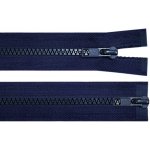 Zip kostěný No 5 dělitelný 2 jezdce / dvoucestný 95 cm bundový Varianta: 330 modrá tmavá, Balení: 1 ks – Hledejceny.cz