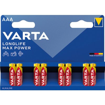 VARTA MAX Power AA 8ks 4706101418 – Zbozi.Blesk.cz