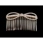 Kovový hřebínek do vlasů zlatá – Hledejceny.cz