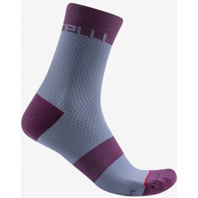 Castelli Cyklistické ponožky klasické VELOCISSIMA 12 LADY fialová – Zboží Mobilmania