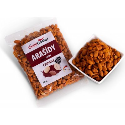 The ChilliDoctor Arašídy BBQ s chilli Chipotle 150 g – Sleviste.cz