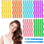 Stylingová sada Spiral Curls 30 kusů spirálových natáček s 1 stylingovým háčkem Sada spirálových – Sleviste.cz