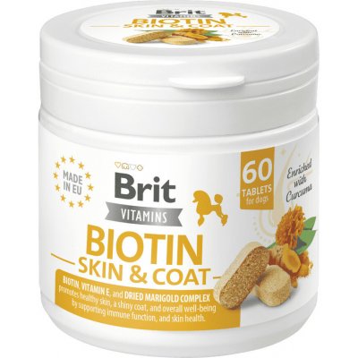 Brit Care Vitamins Biotin Skin & Coat Care 60 tablet – Hledejceny.cz
