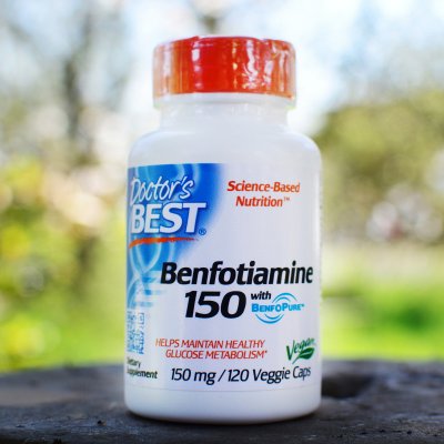 Doctor's Best Benfotiamine 150 mg 120 kapslí