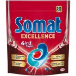 Somat Excellence 4v1 kapsle do myčky nádobí 30 ks – Hledejceny.cz