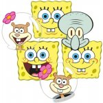 Papírové masky Sponge Bob 6ks – Hledejceny.cz