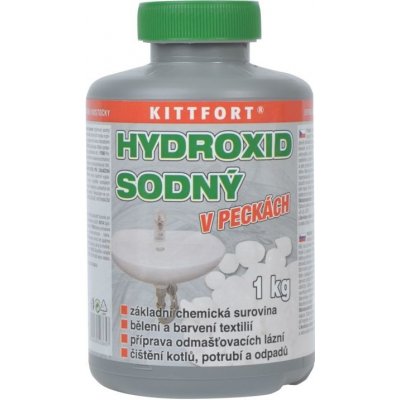 Kittfort hydroxid sodný v peckách 1kg – HobbyKompas.cz