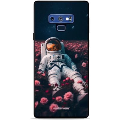Pouzdro Mobiwear Glossy Samsung Galaxy Note 9 - G002G Astronaut v růžích