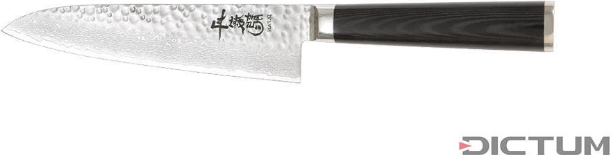 Dictum Japonský nůž Tanganryu Hocho Linen Micarta Gyuto Fish and Meat Knife 180 mm