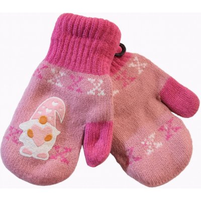 xcena Vlněné palčáky růžové – Zboží Dáma