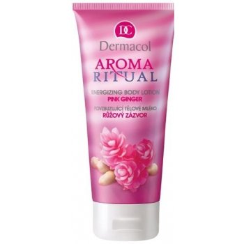 Dermacol Aroma Ritual Růžový zázvor povzbuzující tělové mléko 200 ml