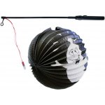 Lampion Halloween koule se svítící hůlkou 39 cm – Hledejceny.cz