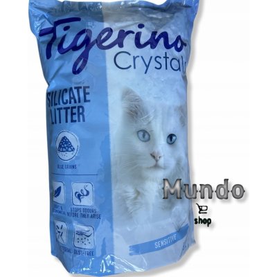 Tigerino Crystals Fun Kočkolit modrý 5 l – Hledejceny.cz
